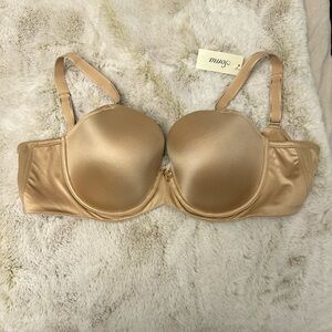 NWT Soma Sensuous Sides 40D soft tan bra